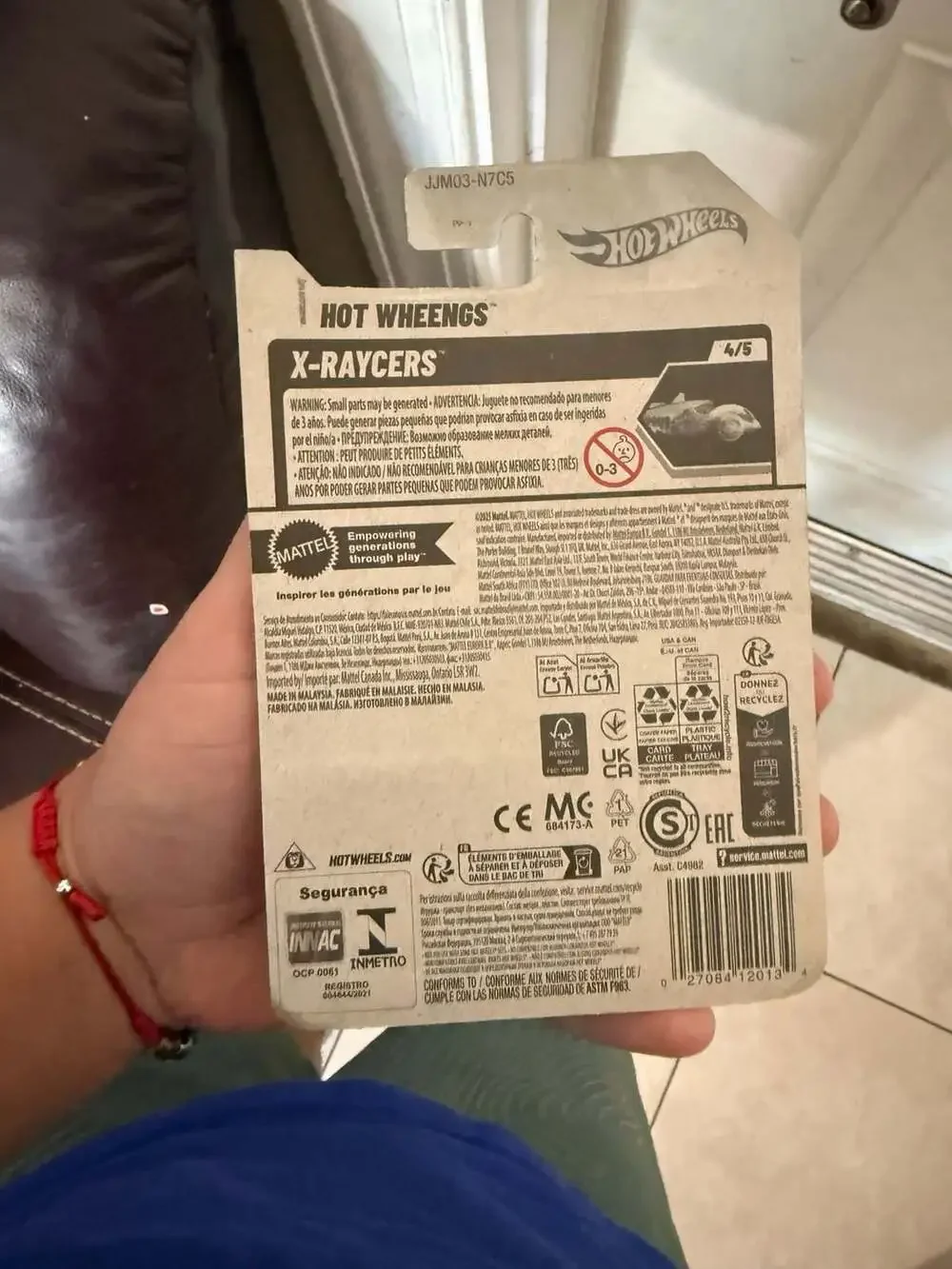 Hot Wheels Hot Wheengs X-Raycers 4/5 81/250 Treasure Hunt